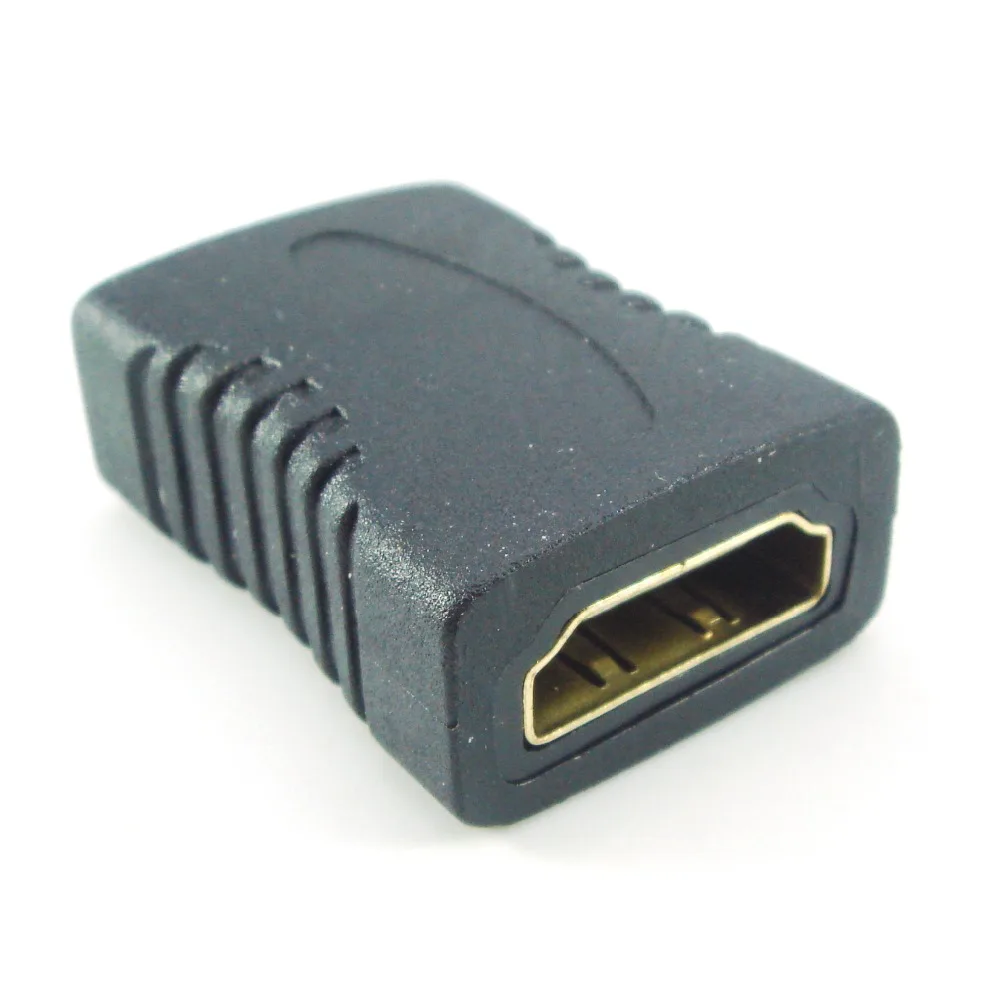 5 шт./лот Новинка премиум Золотая серия HDMI переходник гнездо-гнездо удлинитель