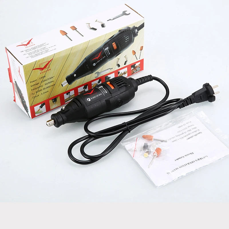 Electric Drill Dremel 180W Engraving Pen Electric DIY Drill Electric Rotary Tool Grinder Mini Drill Grinding Polishing Machine   (3)