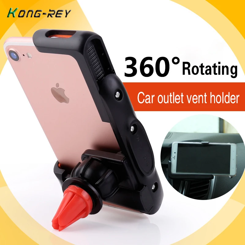 

Car Phone Holder for iPhone 8 X 7 6S Stand 360 Rotation Mobile Phone Stand for Samsung Xiaomi Stand