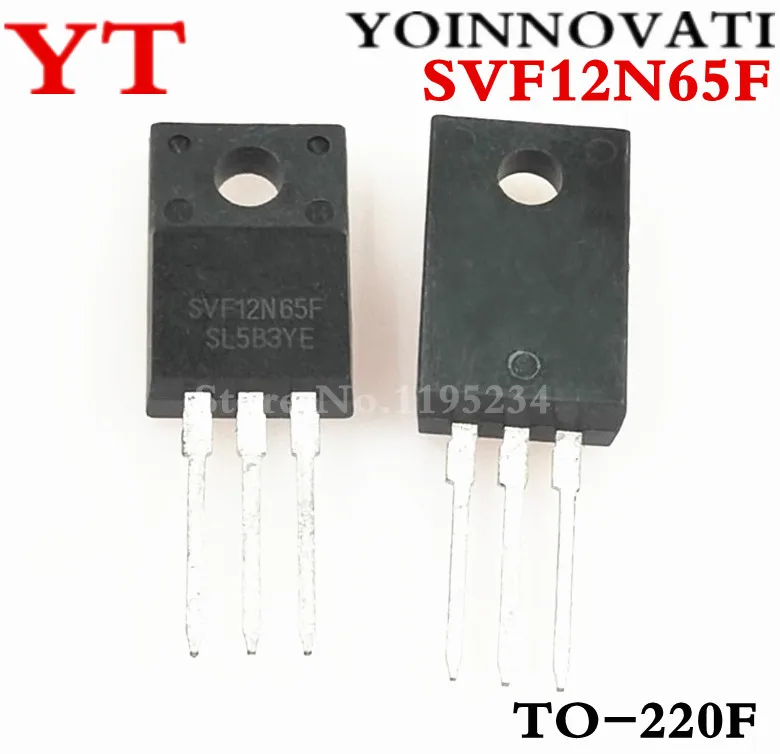 

Free shipping 10pcs/lots SVF12N65F SVF12N65 12N65 TO-220F IC Best quality.