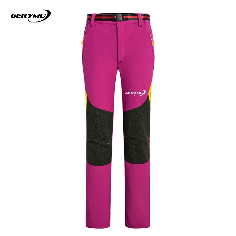 2016 Women Outdoor Hiking Pants Climbing Hunting Snowboard Trekking Windproof Cycling Trousers Camping font b Skiing