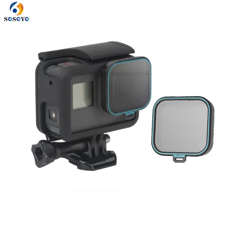 CPL фильтр поляризационный зеркальный наружный для защиты объектива GoPro Hero 5 6