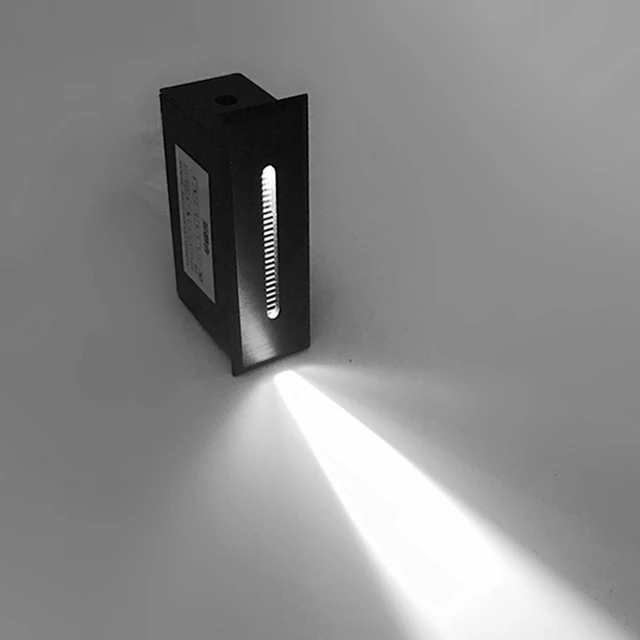 Sale Indoor Recessed Stair Light AC85-265V Led Wall Lamp 1W 3W Step Stairway Hallway Lights Corner Staircase Lamp Sale Indoor Recessed Stair Light AC85-265V Led Wall Lamp 1W 3W Step Stairway Hallway Lights Corner Staircase Lamp