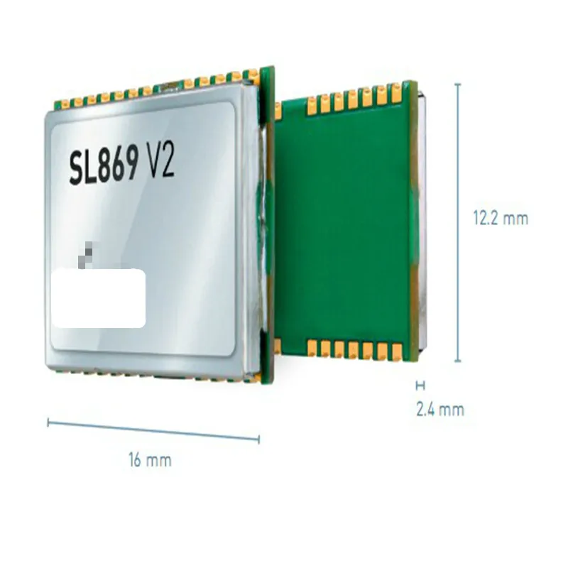 

10PCS SL869 V2 MT3333 chipset, the GNSS module for non automatic timing and no dead reckoning (blind area navigation)