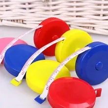 Пользовательские продвижение Выдвижной Линейка Клейкие ленты измерить 60 дюймов Вышивание ткань Диета Портной 1.5 м 480 шт./лот