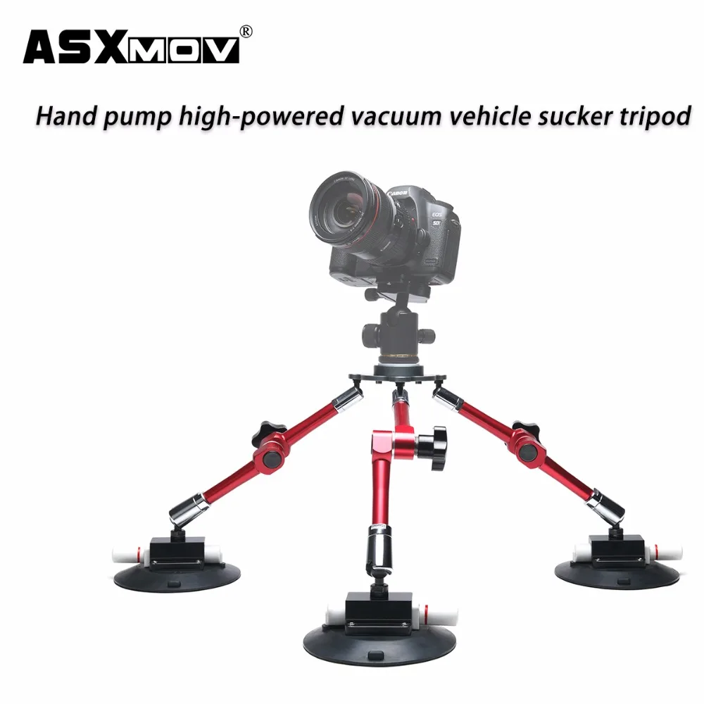 ASXMOV ручной насос мощный вакуумный автомобильный поршень штатив|sucker tripod|tripod tripodhand