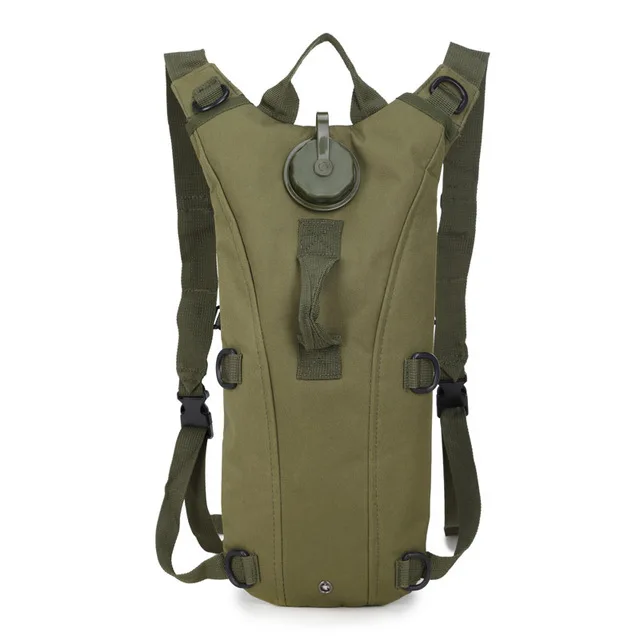 Охотничий 3л сумка для воды Molle военный тактический гидратационный рюкзак, нейлоновая верблюжья сумка для воды для велоспорта кемпинга - Цвет: Серый цвет