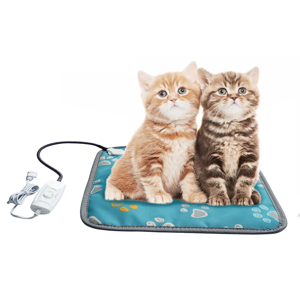 Pet Dog Cat Electric Heating Pad Waterproof Warming Mat with Chew