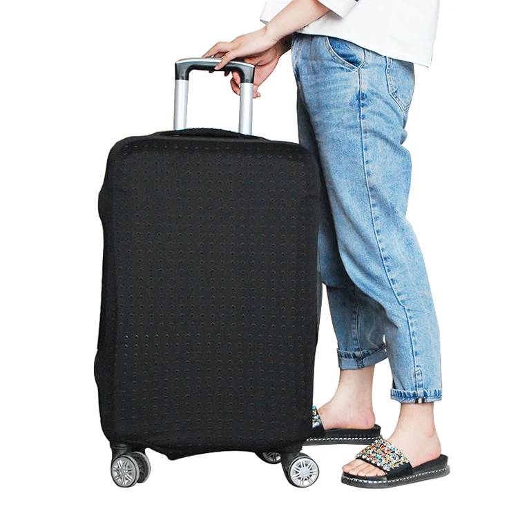Mihawk Мужская мода Эластичность чемодан пылезащитный чехол тайна черный заклепки чемодан защитные чехлы аксессуары для путешествий поставки