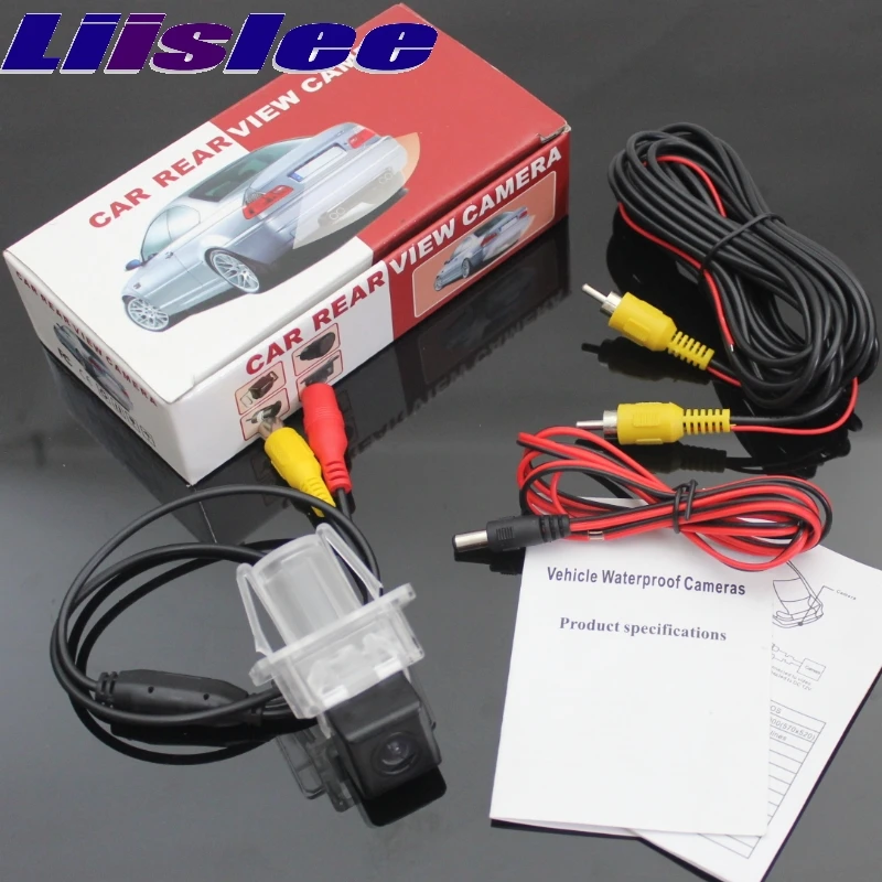 LiisLee Car Rear View Backup Reverse Parking Camera Night Vision CAM For Mercedes Benz C180 C200 C280 C300 C350 C63 package