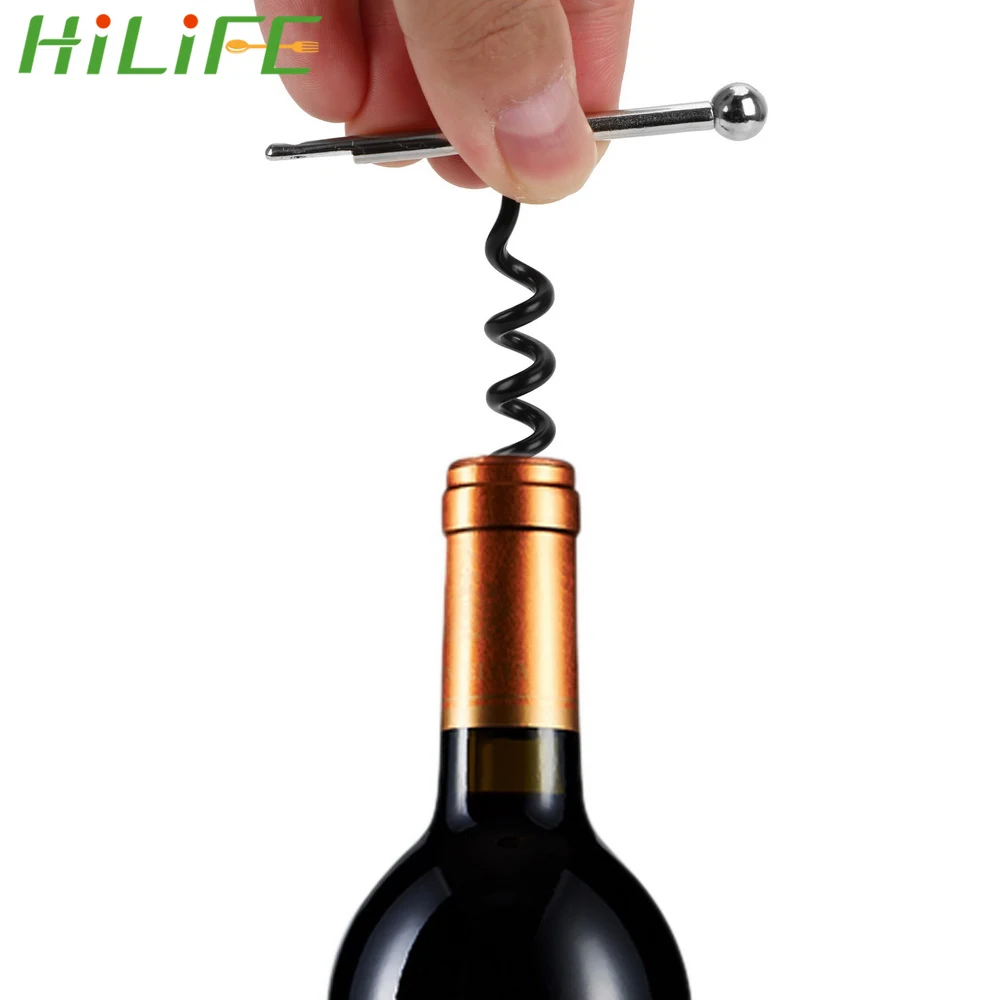 HILIFE Stainless Steel Wine Bottle Opener with Key Ring Creative