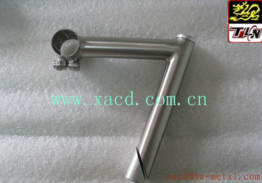 

"L" shape Titanium bicycle stem light weight titanium bike stem XACD customized "L" shape titanium bike handlebar stem