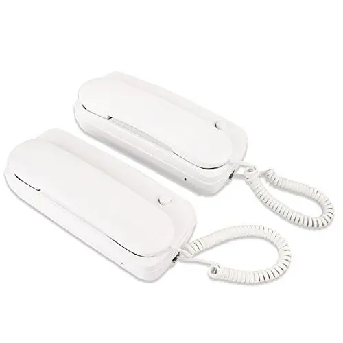 

Home 2-Wire Connection Audio DoorBell Phone Kit House Door Entry Intercom System battery powered Intercom AC/DC Doorbell Set