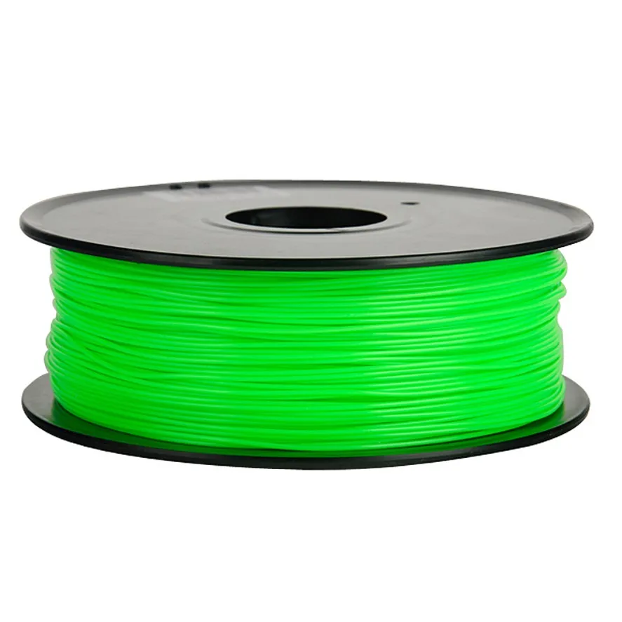 New 1.75mm PLA Filament For 3D Printer Printing Filament Materials - Цвет: 1kg Green