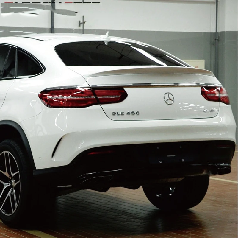 Us 544 41 Offfor Mercedes Benz Gle Coupe Gle320 Gle300 Gle400 Gle500 2015 2016 2017 Abs Plastic Unpainted Rear Boot Trunk Wing Lip Spoiler In