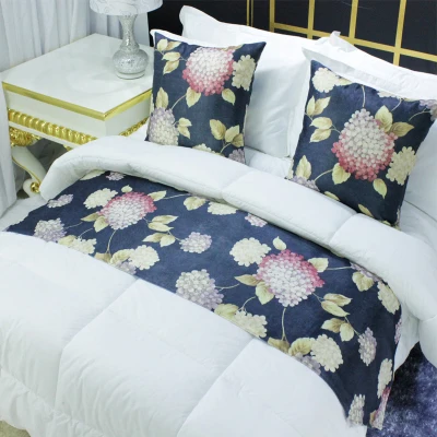 50x160/180/260 см Home Hotel кровать бегун с цветочным принтом красота сад в европейском стиле дома декабря FG721 - Цвет: 7