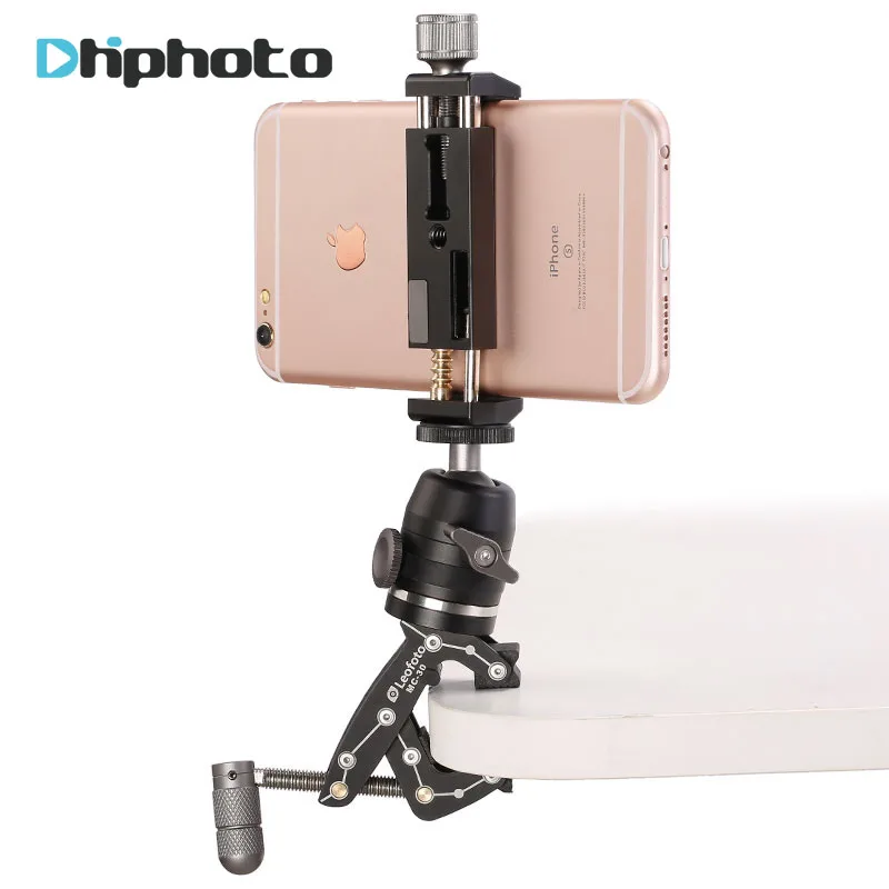 Ulanzi Camera Magic Friction Arm Mount Super Crab Clamp Articulating Tripod Ballhead Mount for