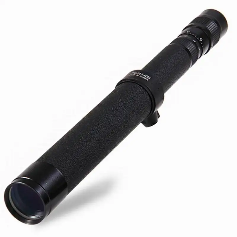 

Hunting Optics 24 x 40 Roof BAK4 Prism High Power Continuous Zoom Monocular Portable Folding Monocular for Outdoors Sports Eyepi