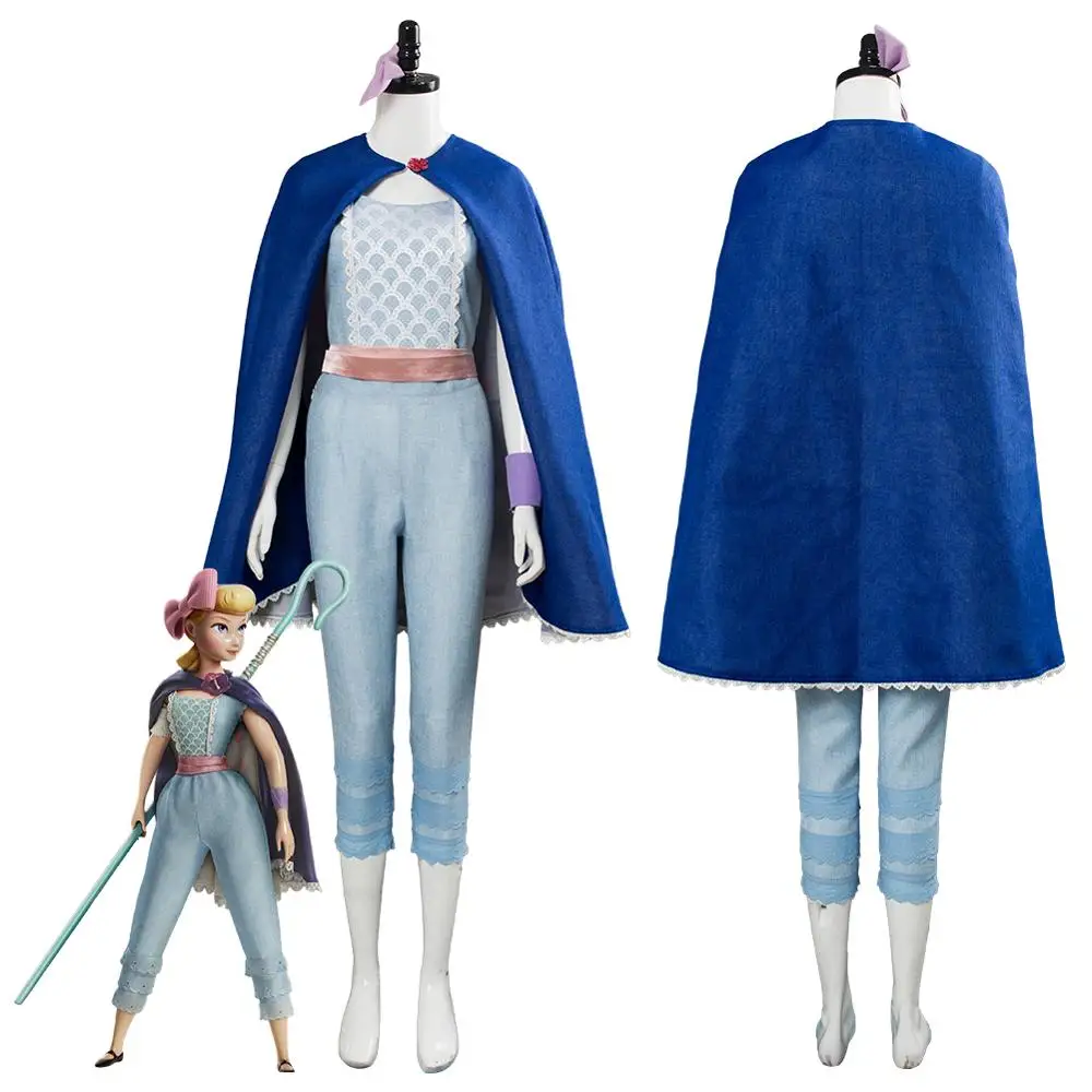 Moive Toy Story Bo Peep dress Halloween Cosplay Costume Anime Custom Made Dress