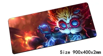 

Heimerdinger mouse pad 900x400x2mm pad mouse lol notbook computer mousepad Revered Inventor gaming padmouse gamer mouse mats