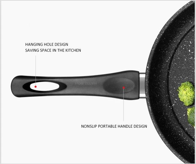 Classic Frying Pan Round 10-inch Dishwasher Safe Pan Premium Saute Pan  Nonstick Skitllet without Lid Perfect for Saute and Grill - AliExpress