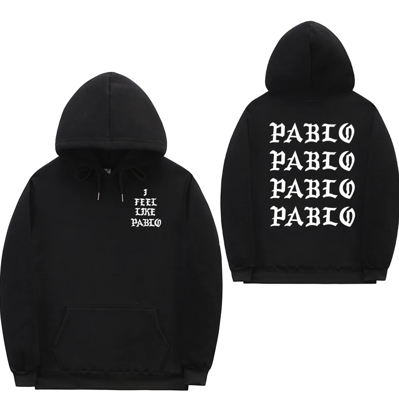 Achat Je me sens comme Paul Pablo Kanye West sweat homme sweat à capuche pour homme blouson à capuche Hip Hop Streetwear sweat à capuche pablo