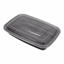 10 шт BPA-Free Microwavable штабелируемые контейнеры для еды для хранения еды с собой коробка с крышками контейнер пищевой пластиковой коробки