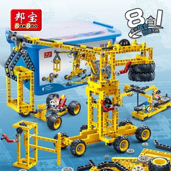 

building block set compatible with Science power generating machine 3D Construction Brick Educational Hobbies Toys for Kids