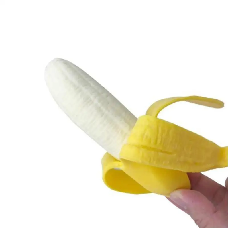 Игрушка для снятия стресса медленно поднимающаяся креативная мягкая имитация банана Squeeze Toy Fun декомпрессия игрушки для детей