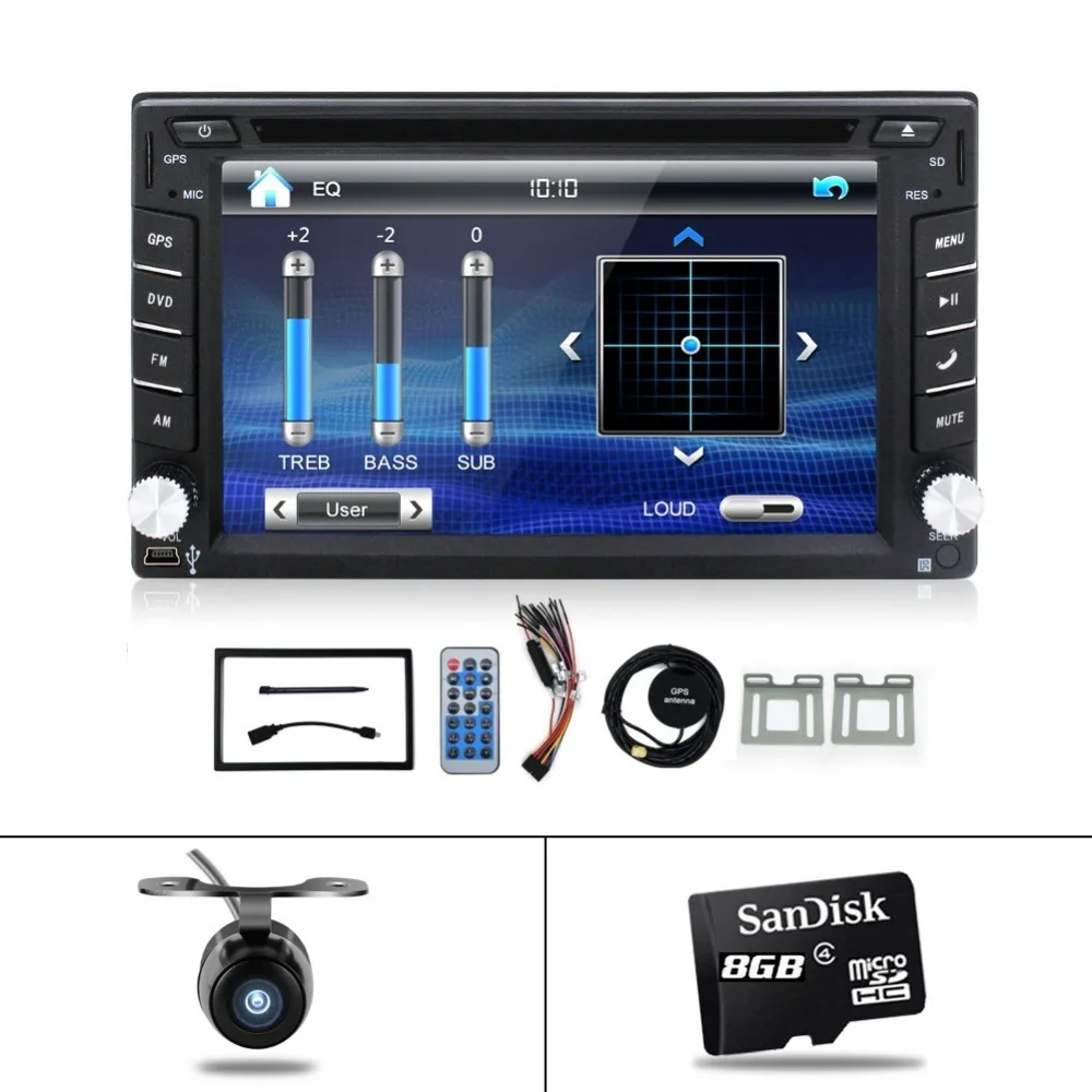 Car Multimedia Player cassette player for cars usb Touch Screen car dvd player