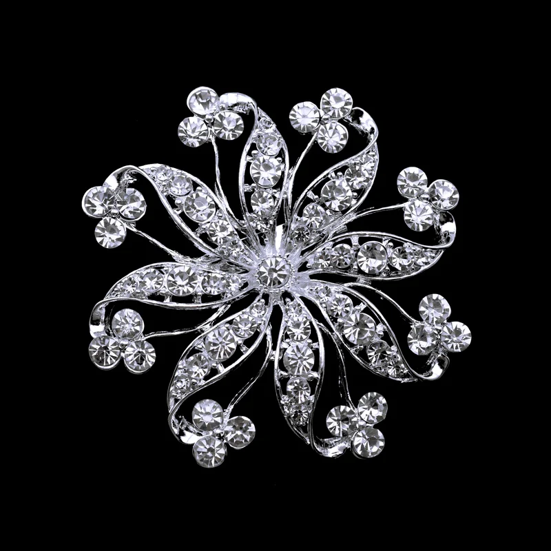 High Quality Rhinestone Brooches High quality Alloy Brooch Jewelry Cute