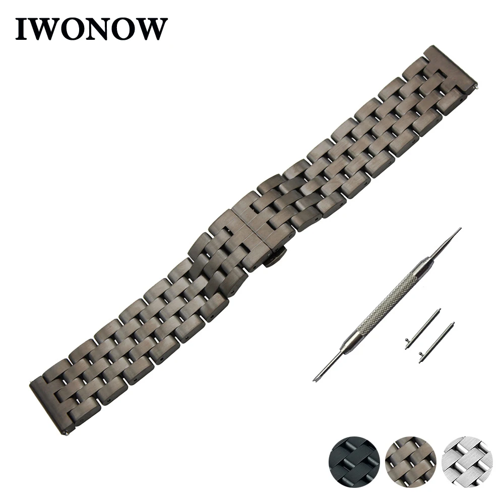 Stainless Steel Quick Release Watch Band 22mm for Vector