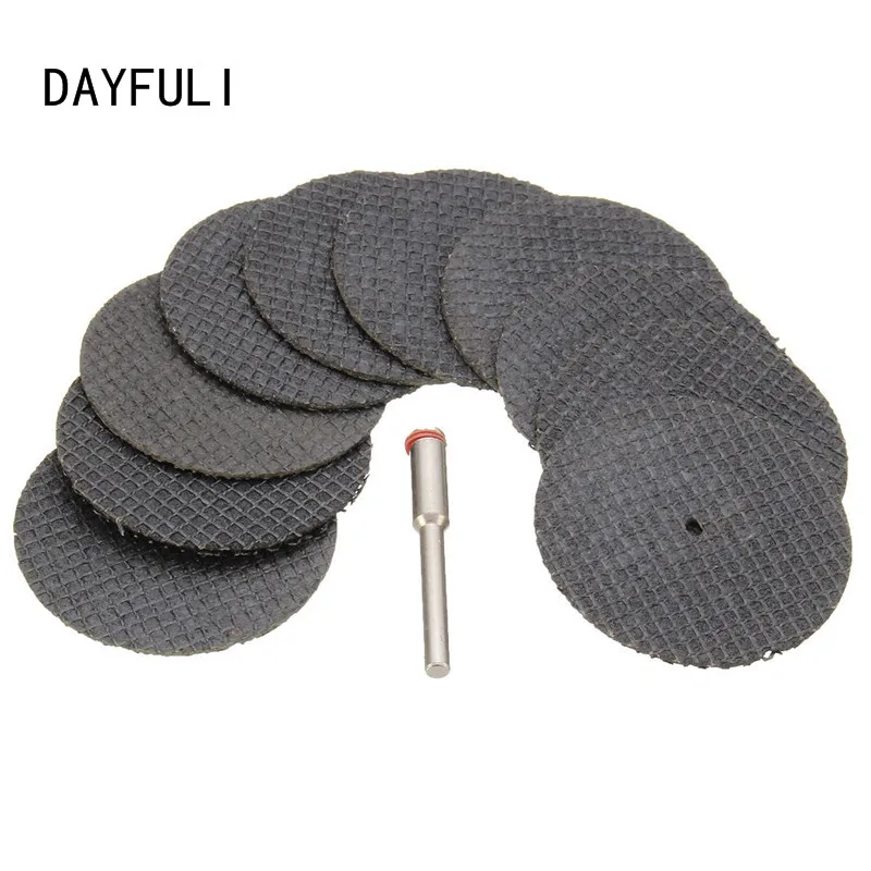 10pcs/set 38mm Fiberglass Reinforced Cutting Wheel Abrasive Discs with