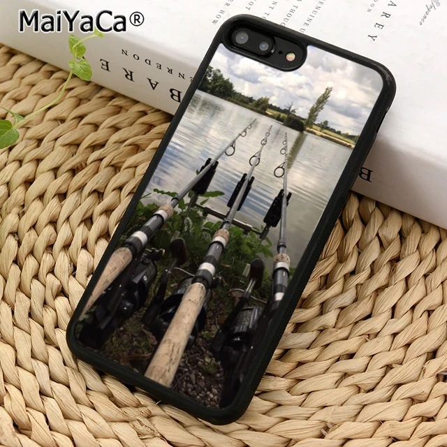 

MaiYaCa CARP FISHING RODS BY LAKE Phone Case Cover for iPhone 5 5s SE 6 6s 7 8 X XR XS max samsung galaxy S6 S7 edge S8 S9 Plus