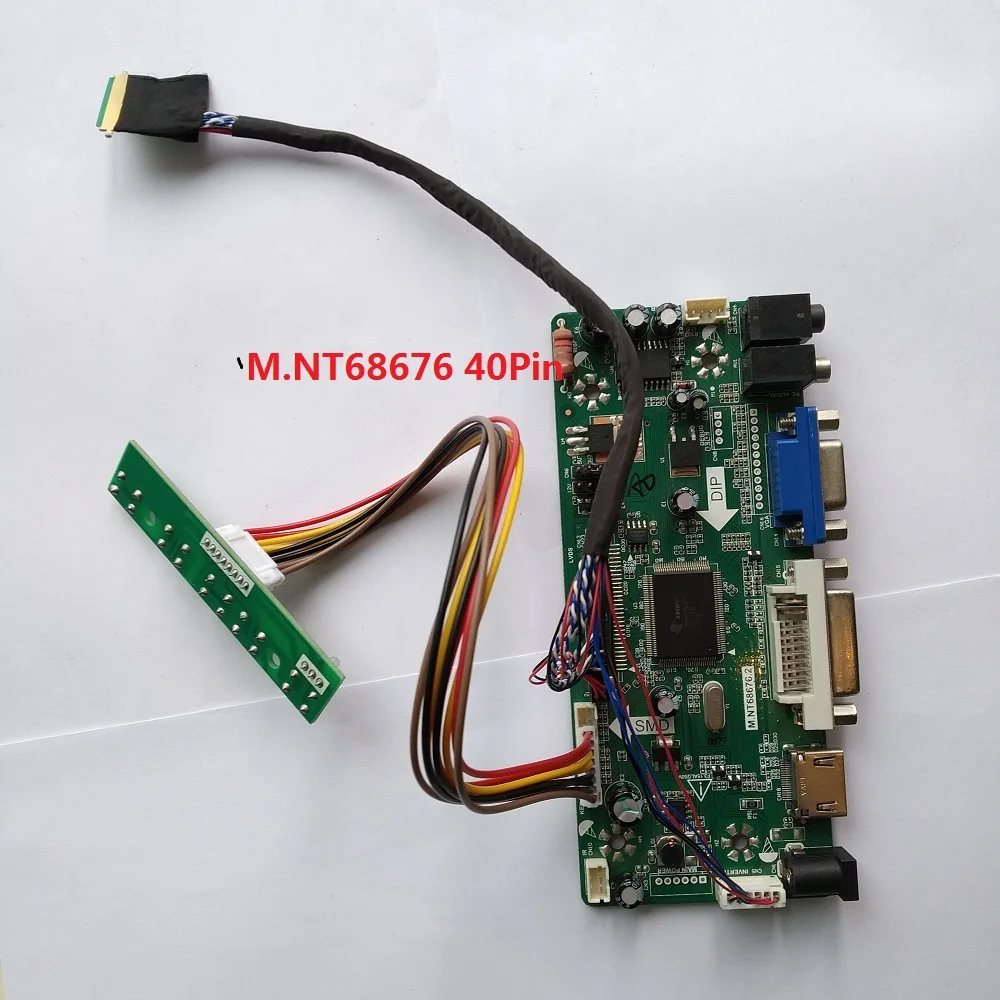 

For B125XW02 V0 12.5" Driver board 1366X768 Panel Screen DVI LVDS monitor Card LCD LED VGA HDMI Controller kit