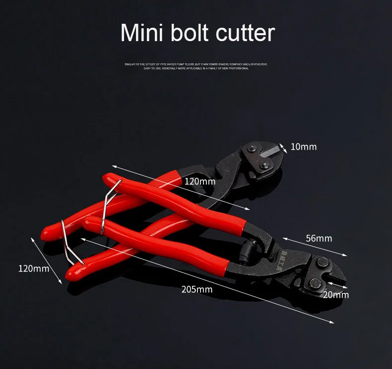UNeefull мини болт резак стальной проволоки режущие плоскогубцы CR-V стали Мультитул режущие плоскогубцы обжимные плоскогубцы резак инструмент ручные инструменты