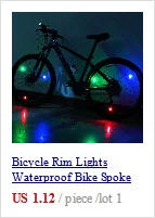 Cheap D020P 64 LED Doudle-sided Bicycle Wheel Lamp Rechargeable Programmable LED Bicycle Light Colorful Cycling Lamp Bike Accessory 0