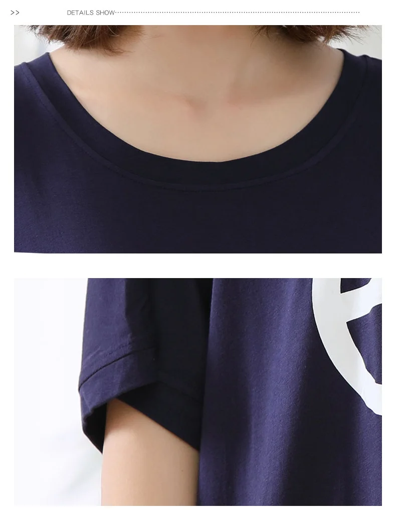 short sleeve plus size nightdress (1)