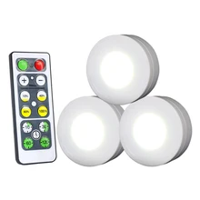 Беспроводной затемняемый сенсорный датчик светодиодный светильник для кухонных шкафов светодиодный светильник шайба для закрытого гардероба Лестницы прихожей ночника