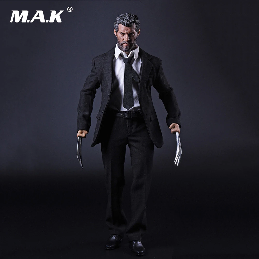 1//6 Logan Wolverine Custom Figure Full Set with Claws For Hugh Jackman X-MEN USA