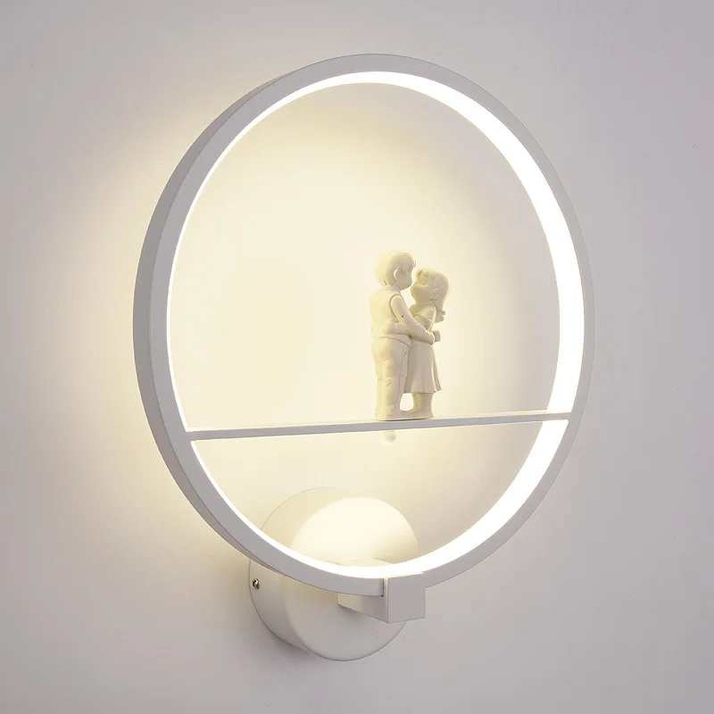 Трехцветная светодиодная лампа для спальни 19 Вт|lighting stairs|stair lightled wall light lamp |