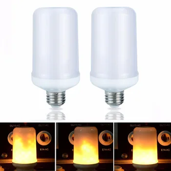 

Led Flame Lamp E27 AC85-265V Navidad Xmas Bombillas Led Effect Fire Flickering Emulation Flame Christmas Lights Indoor For Decor