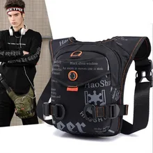 Высокое качество для мужчин сумка водостойкие Оксфорд тенденция езды ног сумка падение Фанни поясная хип езда мессенджер сумк