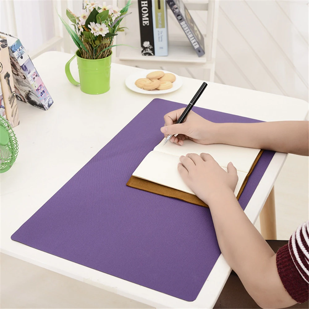 610x343mm Fabric Mouse Pad Large Size Desk Mouse Mat Back Rubber Anti