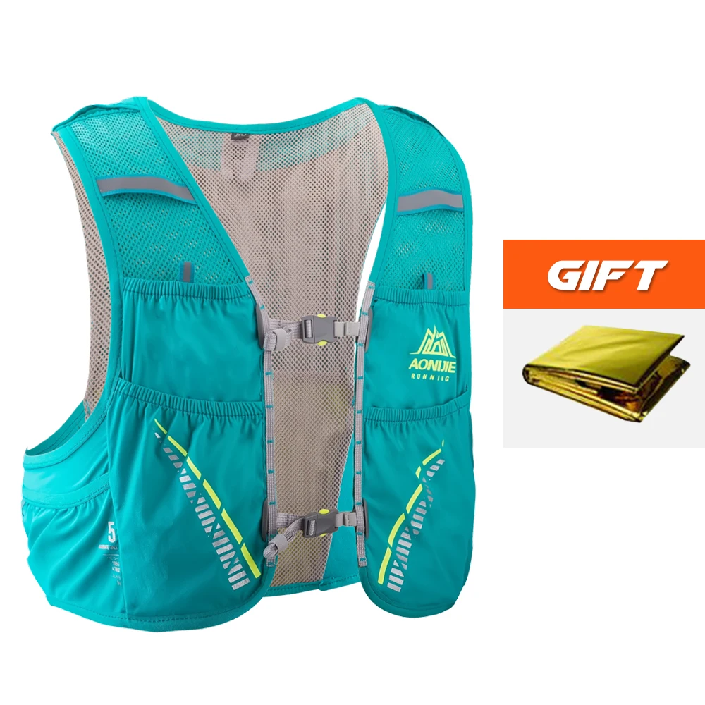 

Breathable Running Vest Mesh Hydriton Vest Outdoor Emergency Blanket Vest Cycling Marathon Camping Climbing Rucksack Bag Gift