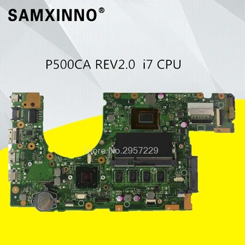 

Original Laptop Motherboard For P500CA P500C PU500C Onboard CPU REV.2.0 i7 4GB RAM 100% fully tested & working S-6