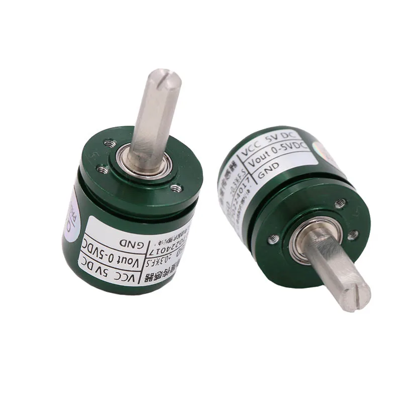 

2pcs/lot DC 5V Hall Angle Sensor Non contact Industrial 0-360 Degree Rotation Angular displacement Sensor