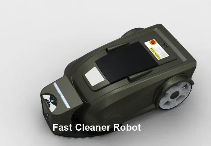 Robot Lawn Mower 2700 with Lead acid battery ,Working