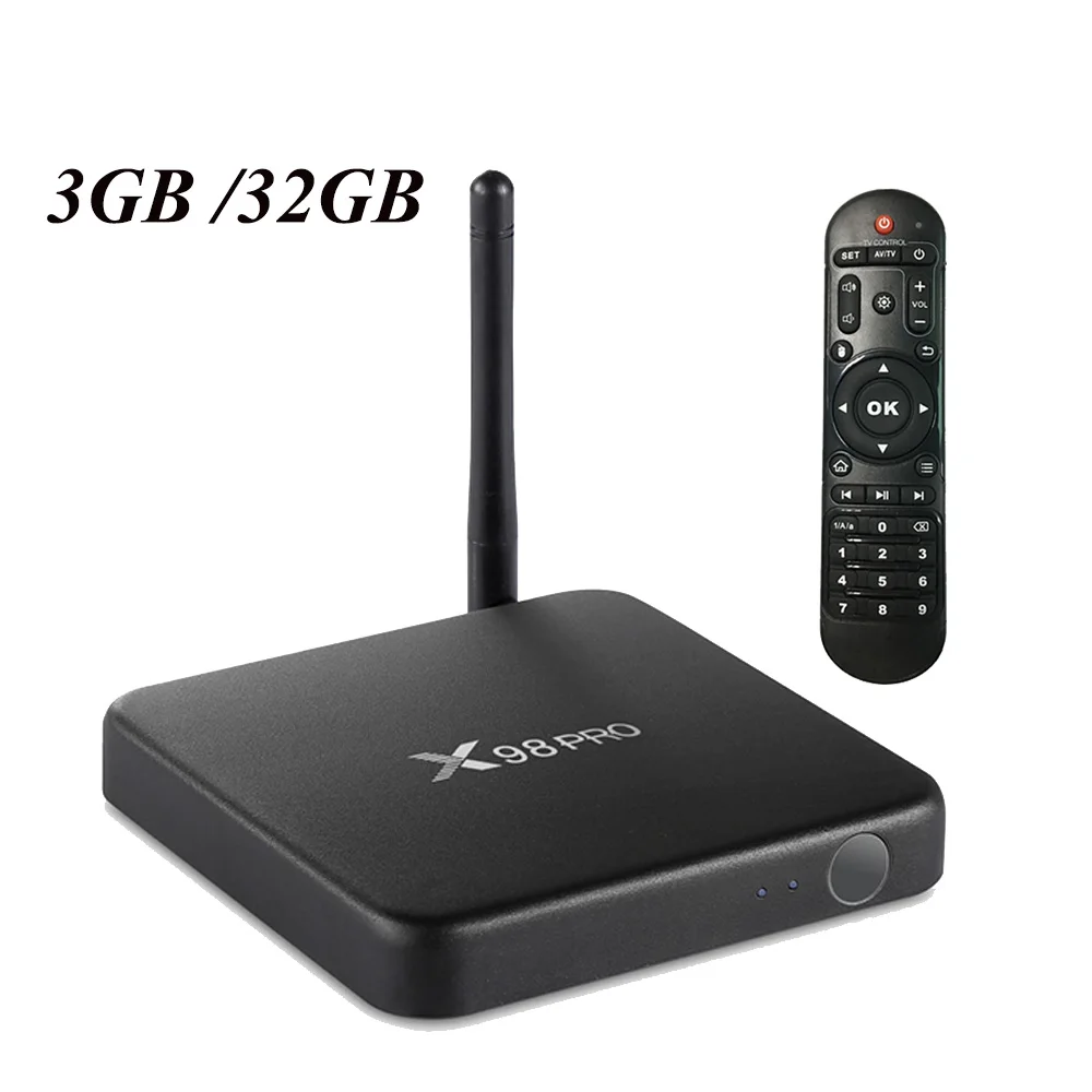 X98 PRO Android 6,0 Smart tv Box 3 Гб/32 ГБ 2 ГБ/16 Гб металлический чехол Amlogic S912 Восьмиядерный 2,4G/5 ГГц двойной Wifi 4K Smart медиаплеер - Цвет: X92 3GB 32GB