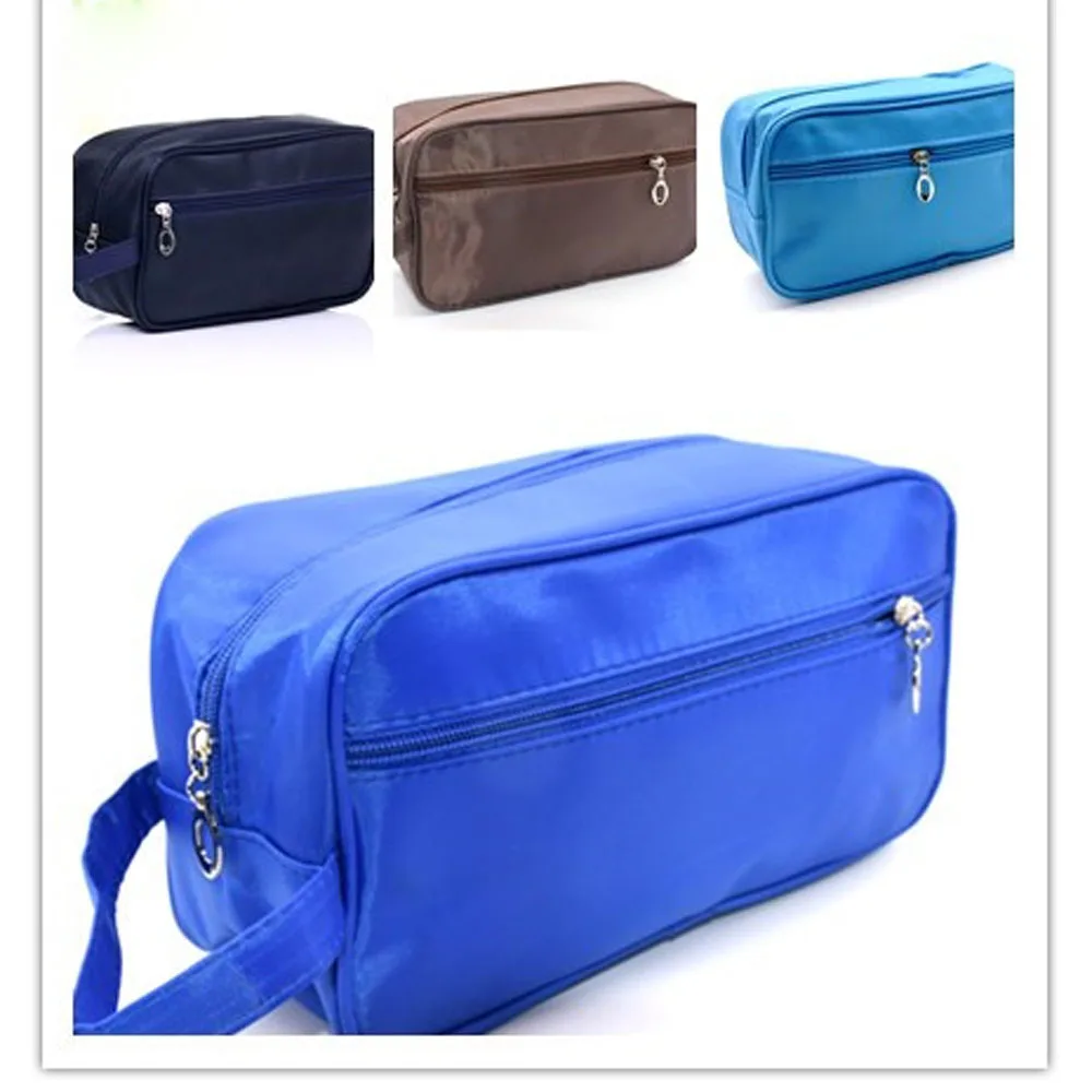 Nylon Men's Hanging Travel Toiletry Kit Wash Bag Case Cosmetic Makeup